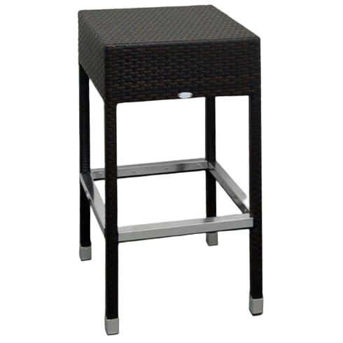 Luciano Backless Patio Bar Stool Interior