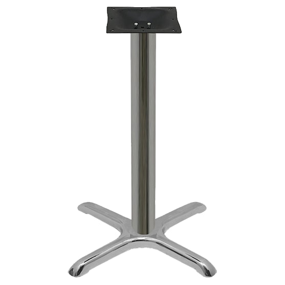 X Prong Chrome Bases - Standard Height Interior