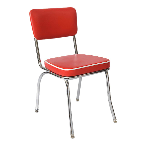 Retro Metal Vinyl Chair Interior