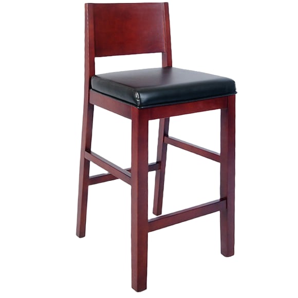 Beechwood Bistro Wood Bar Stool Interior