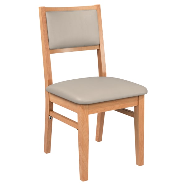 Stella Wood Chair with Padded Back Interior