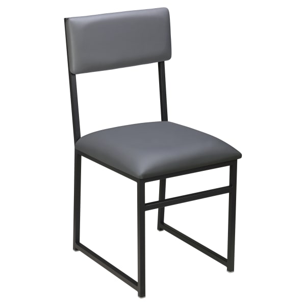 Indy Metal Chair with Padded Back Interior