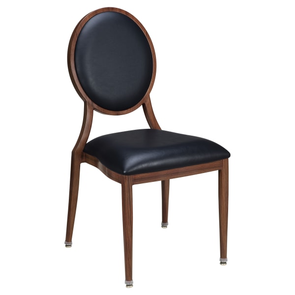 Quickship Deco Lotus Aluminum Stack Chair Interior