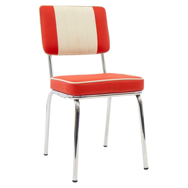 Retro Metal Vinyl Chair Interior