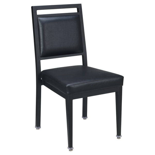 Quickship Cortona Aluminum Stack Chair Interior