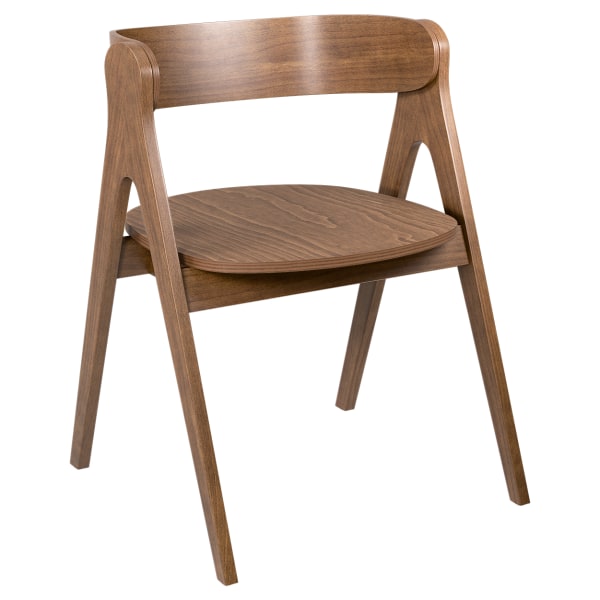 Strand Wood Chair with Wood Back Interior