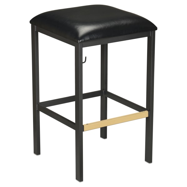 Metal Frame Backless Bar Stool Interior