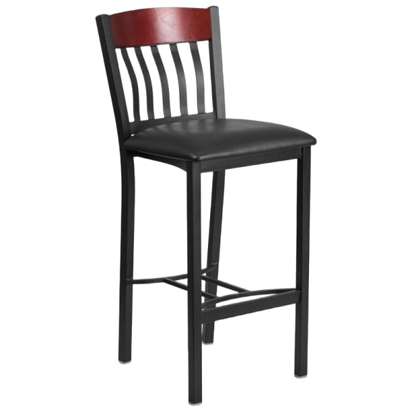 Metal Schoolhouse Bar Stool Interior