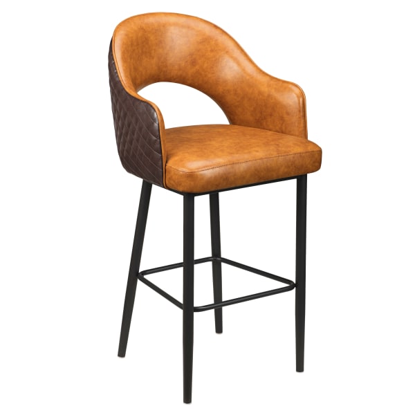 Invicta Metal Lounge Bar Stool Interior