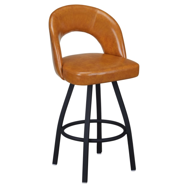 Premium Yali Bucket Swivel Bar Stool Interior