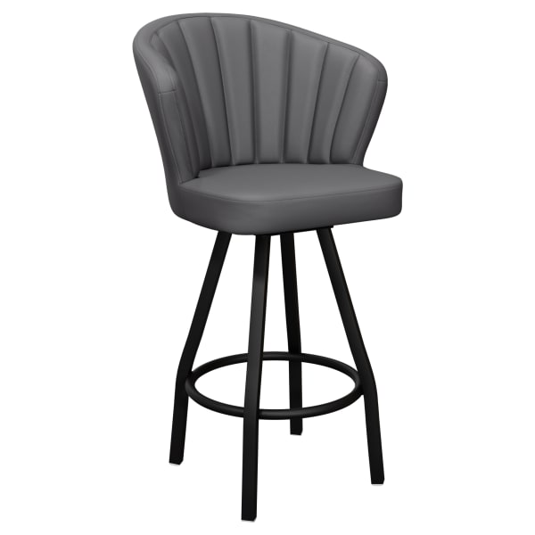 Premium Aria Swivel Metal Bar Stool Interior