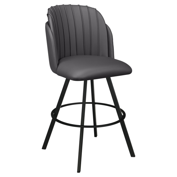 Premium Sooti Swivel Bar Stool with Circular Frame Interior