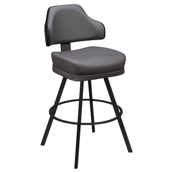 Gioco Premium Casino Bucket Bar Stool with Circular Frame Interior