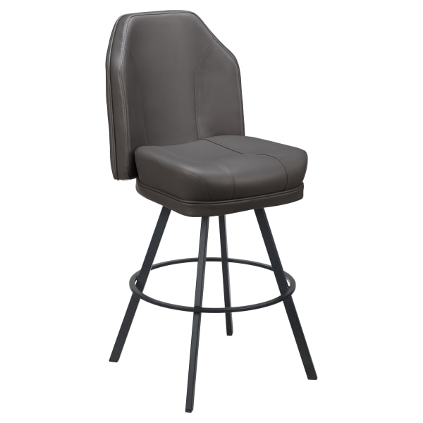Giada Premium Casino Bucket Bar Stool with Circular Frame Interior