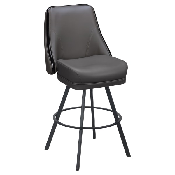 Regina Premium Casino Bucket Bar Stool with Circular Frame  Interior