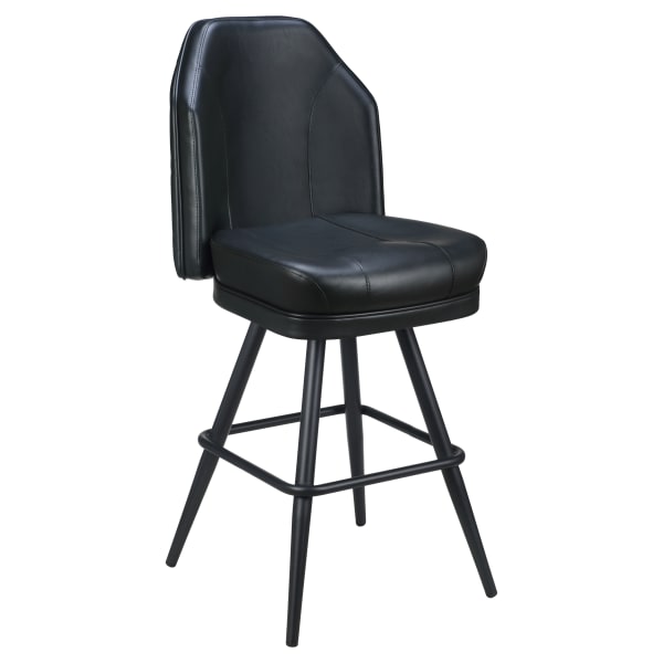 Giada Premium Casino Bucket Bar Stool with Square Frame Interior