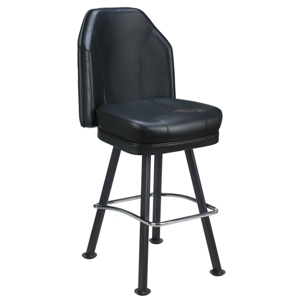 Giada Premium Casino Bucket Bar Stool with Arched-Oval Frame Interior