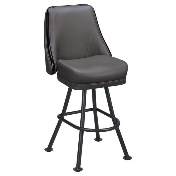 Regina Premium Casino Bucket Bar Stool with Orbit Frame Interior