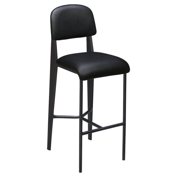 Nico Padded Metal Bar Stool Interior