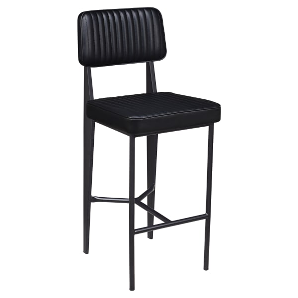 Leeds Padded Metal Bar Stool Interior
