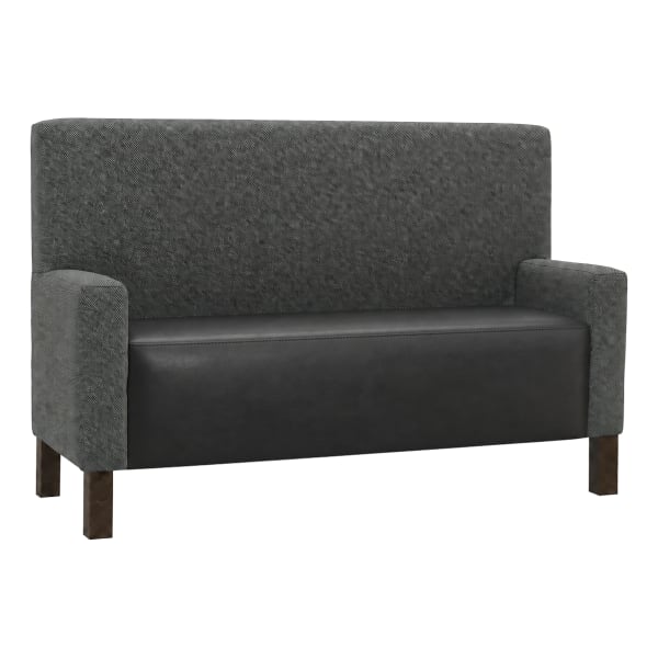 Tavqora Plain Back Lounge Booth with Arms Interior