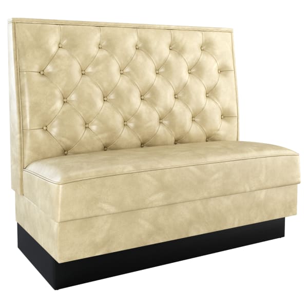 Button Tufted Back Booth Interior