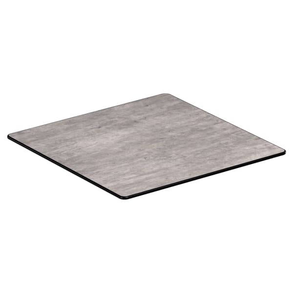Industrial Grey Heavy Duty Outdoor Resin Table Top with Phenolic Edge Interior