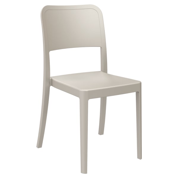 Parker Solid Back Outdoor Resin Chair Interior