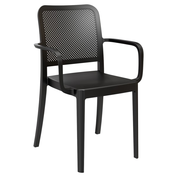 Rowan Perforated Outdoor Resin Armchair Interior