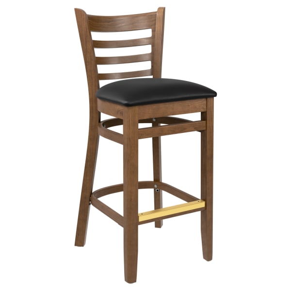Premium US Made Ladder Back Bar Stool Interior