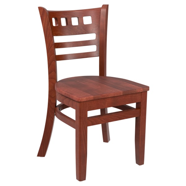 Premium US Made American Back Wood Chair Interior