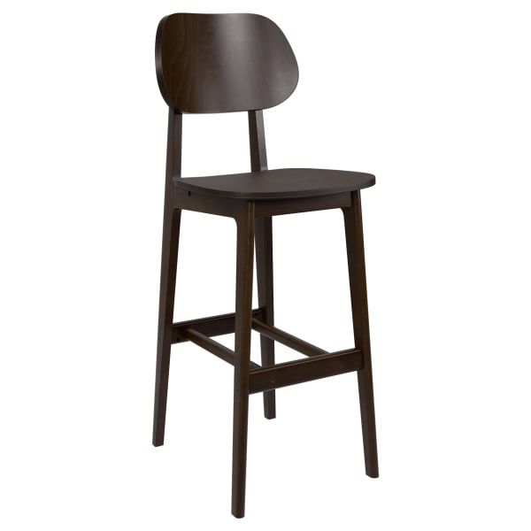 Gisselle Wood Bar Stool Interior