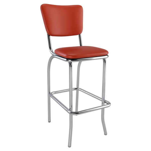 Retro Style Diner Bar Stool Interior