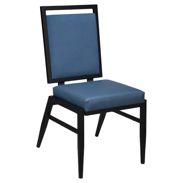 Geraldine Flex Back Aluminum Stack Chair Interior
