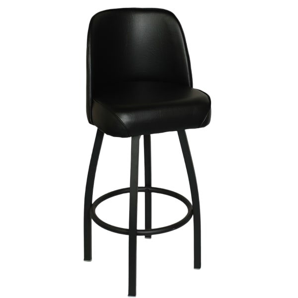 Swivel Bar Stool with Back Interior