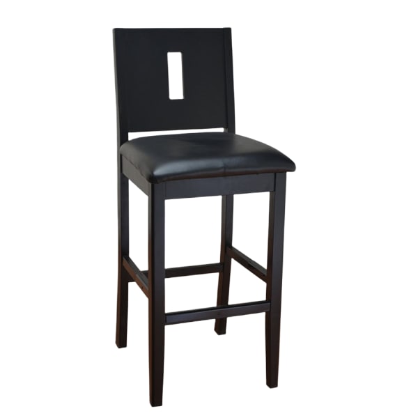 Modern Deco Style Wood Bar Stool Interior