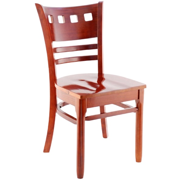 Premium US Made American Back Wood Chair Interior