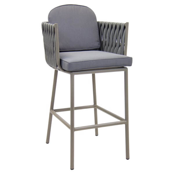 William Aluminum Bar Stool Interior