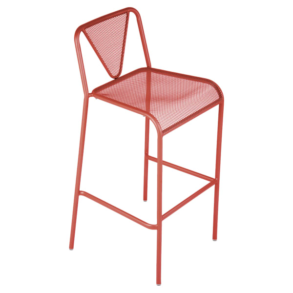 Clarius Metal Patio Bar Stool Interior