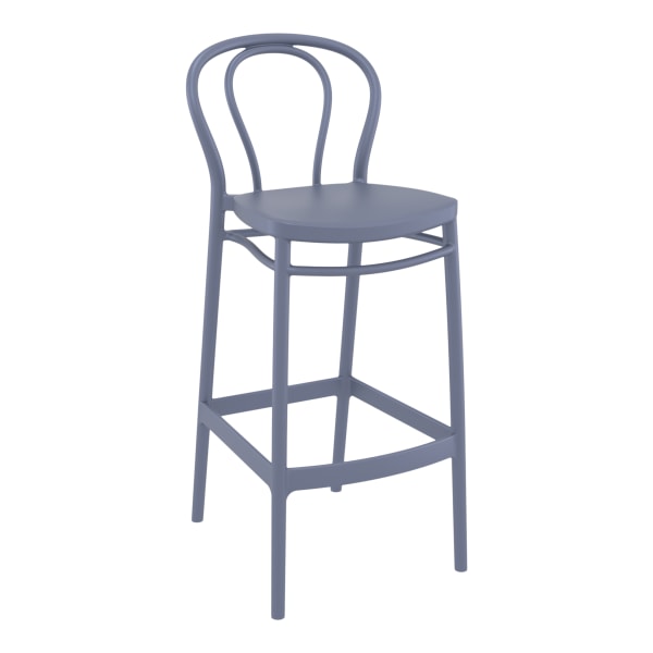 Vienna Style Resin Patio Bar Stool Interior