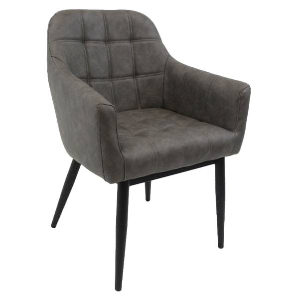 Mid-Century Upholstered Arm Chair Interior
