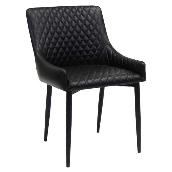 Maal Diamond Stitch Upholstered Chair Interior