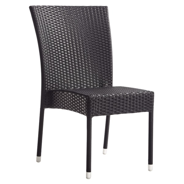 Aruba Wicker-Look Patio Chair Interior