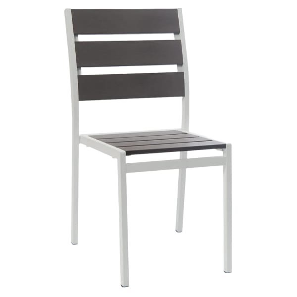 White Aluminum Patio Chair Interior