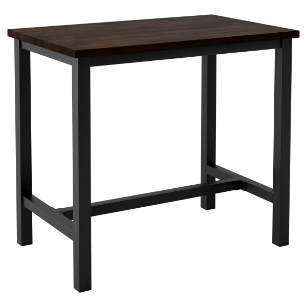 Ottis Bar Table Set in Black Finish Interior