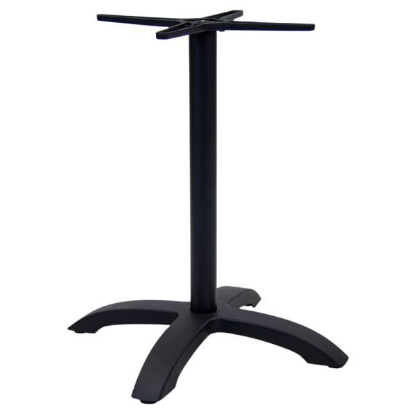 Black Aluminum Table Base - Standard Height Interior