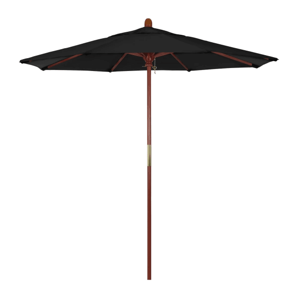 7 1/2 ft Ventura Wood Commercial Umbrella  Interior