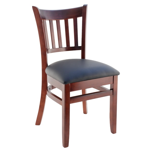 Premium US Made Vertical Slat Side Chair Interior