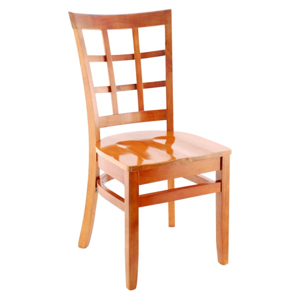 Premium Window Back Wood Chair Interior