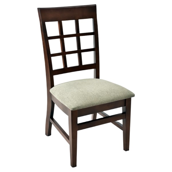 Extra High Premium Window Back Wood Chair Interior